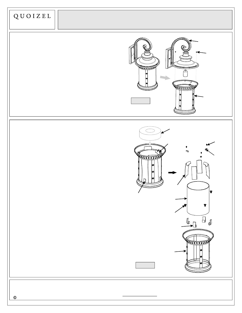 Quoizel CHI8409IB Chimera User Manual | Page 3 / 6