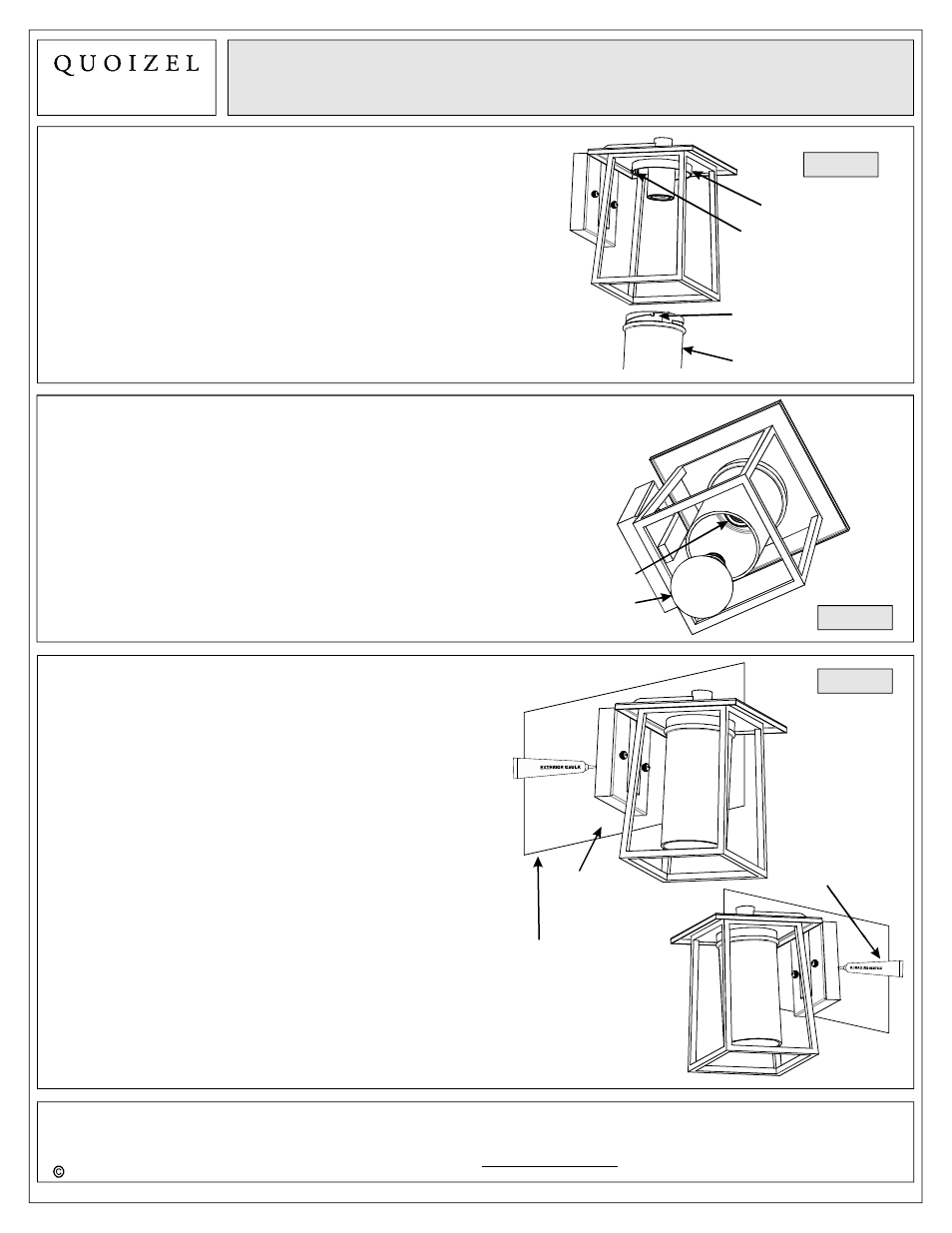 Quoizel LDG8406K Lodge User Manual | Page 5 / 5