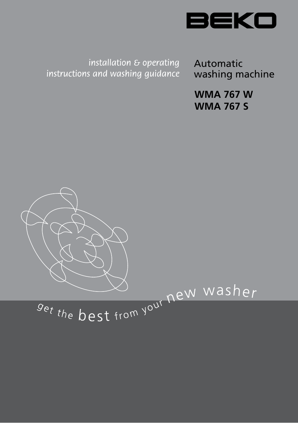 Beko WMA 767 S User Manual | 36 pages