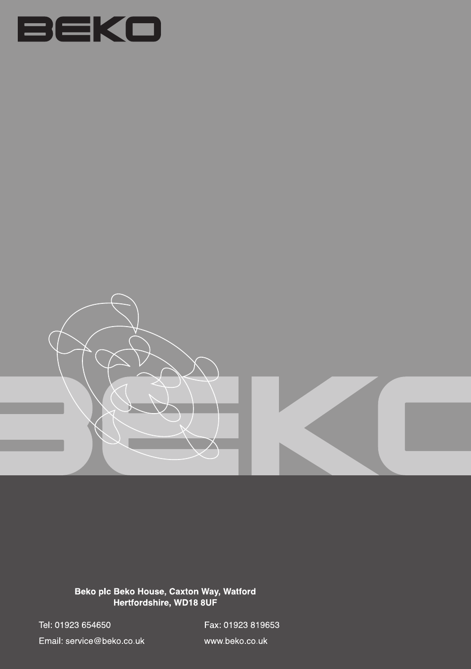 Beko WMXD 760 S User Manual | Page 36 / 36