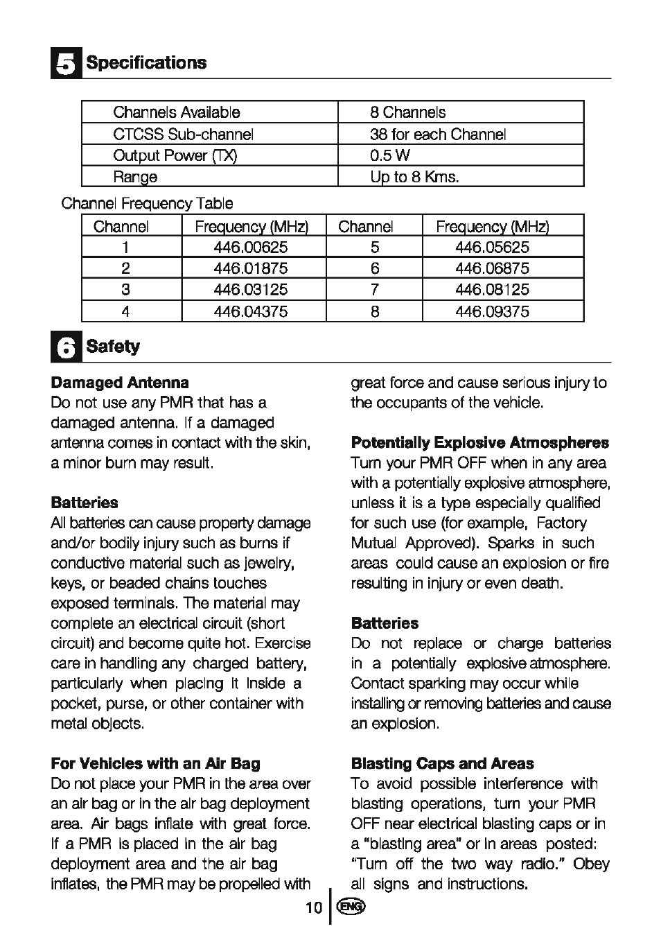 Beko BT-100 User Manual | Page 12 / 13