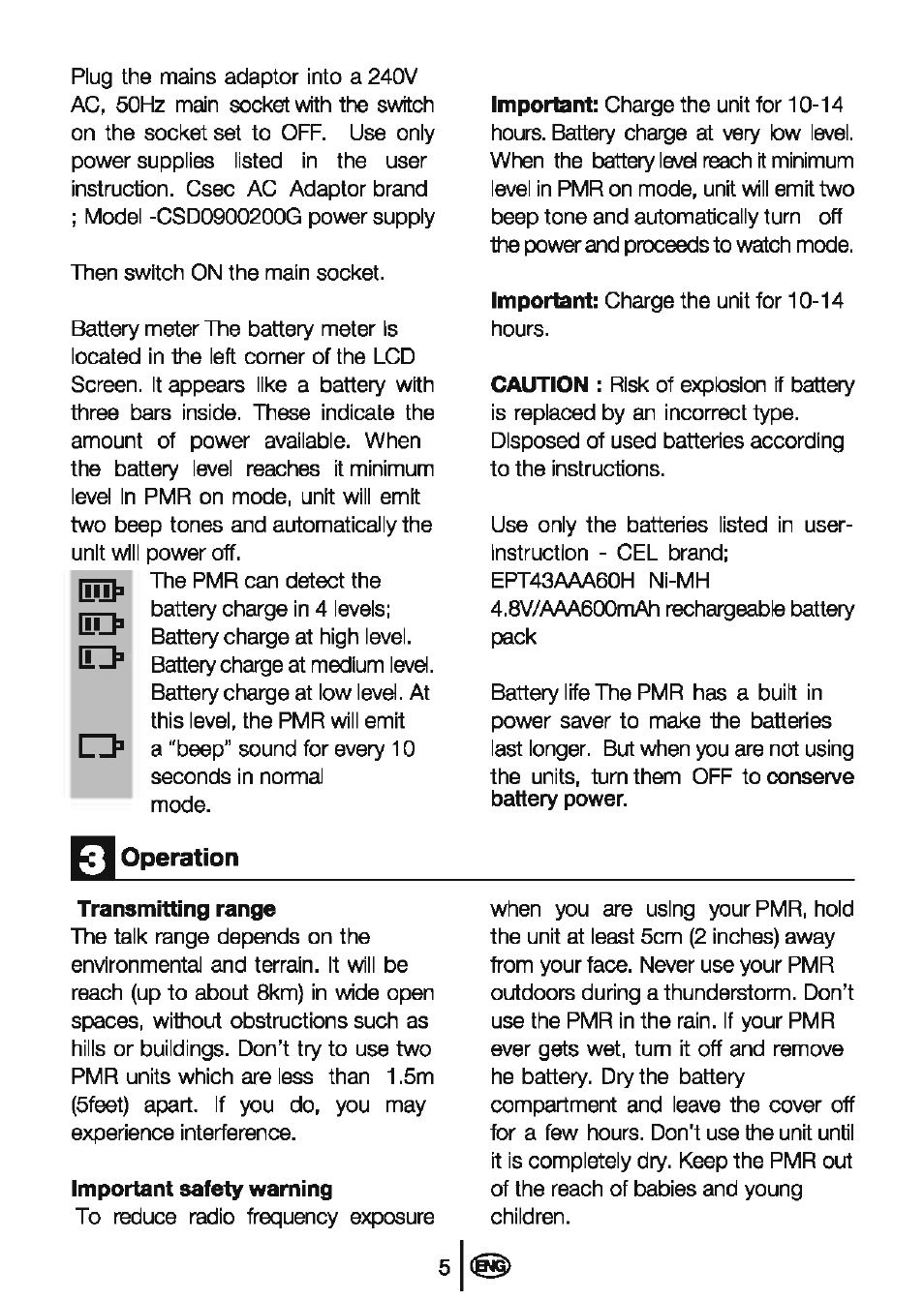 Beko BT-100 User Manual | Page 7 / 13