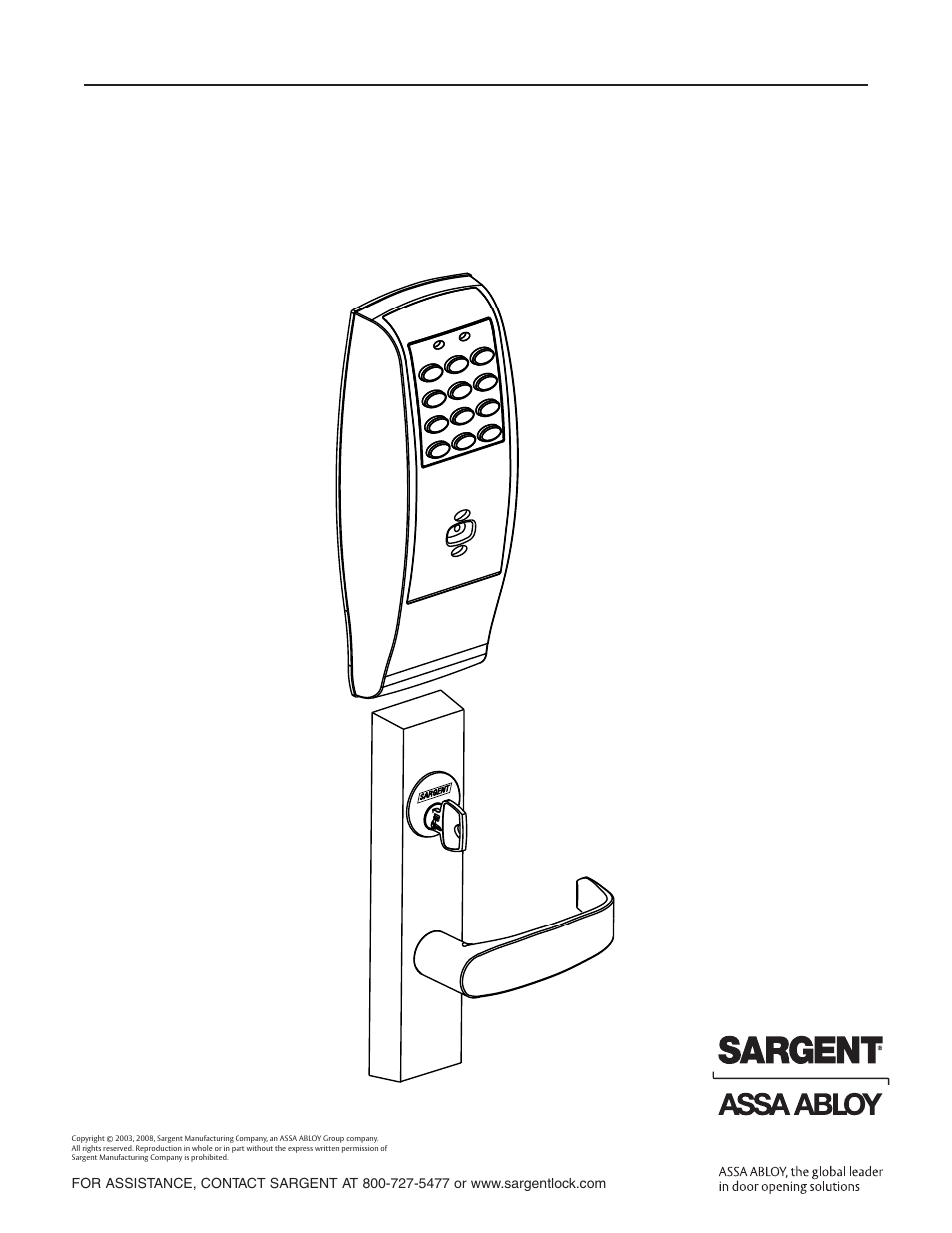 SARGENT Profile Series Exit Devices User Manual | 28 pages