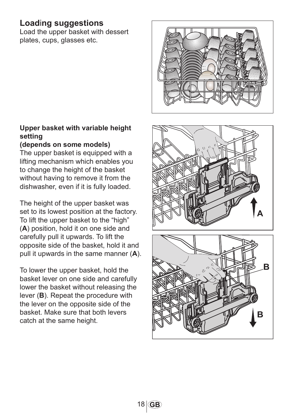 Load i ng suggestions | Beko D 5001 EM User Manual | Page 19 / 38