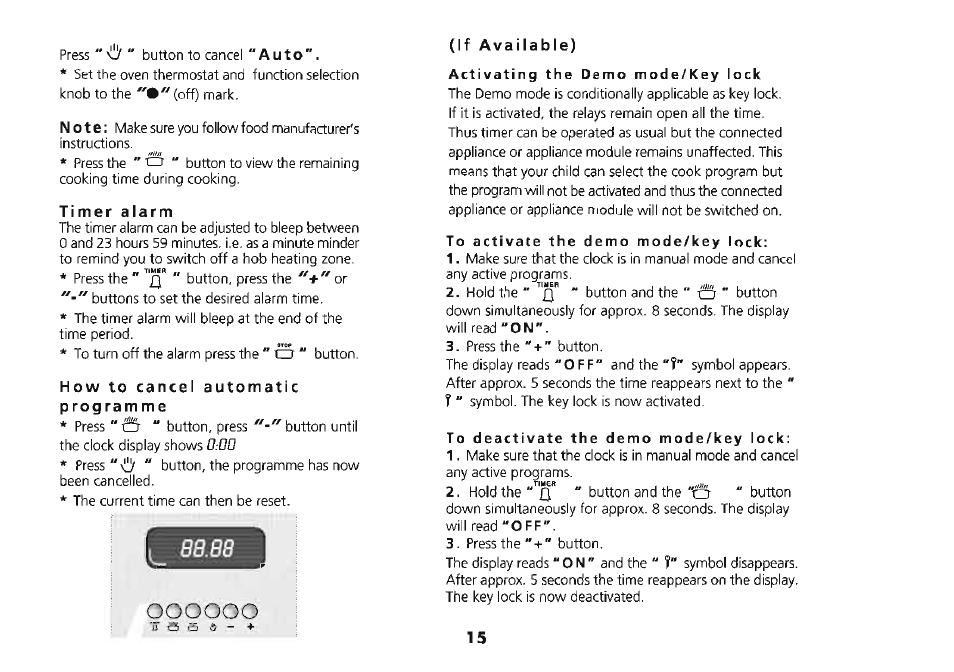 Beko 4710 TBA User Manual | Page 18 / 27