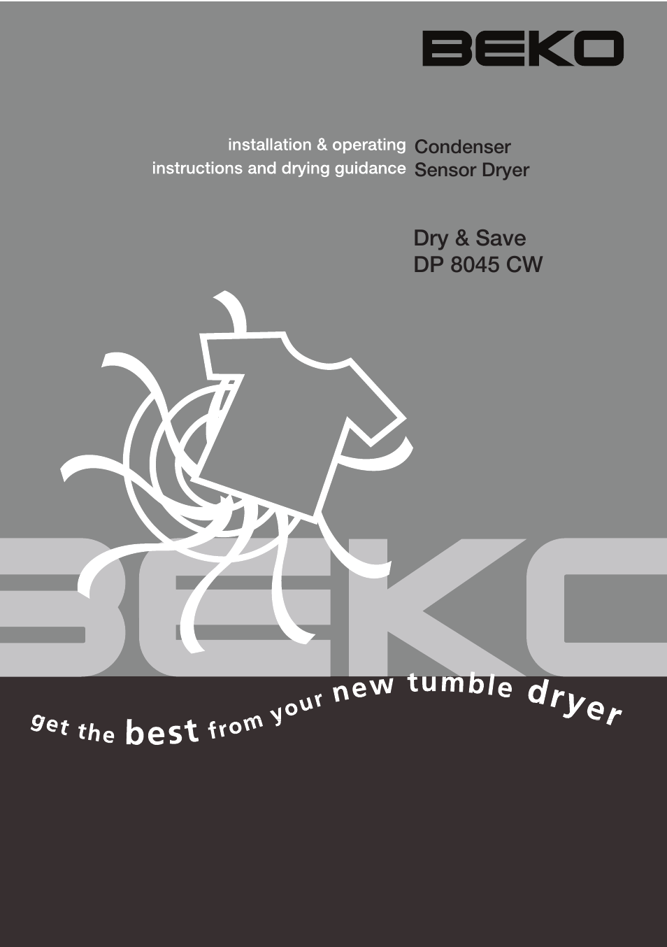 Beko DP 8045 CW User Manual | 36 pages