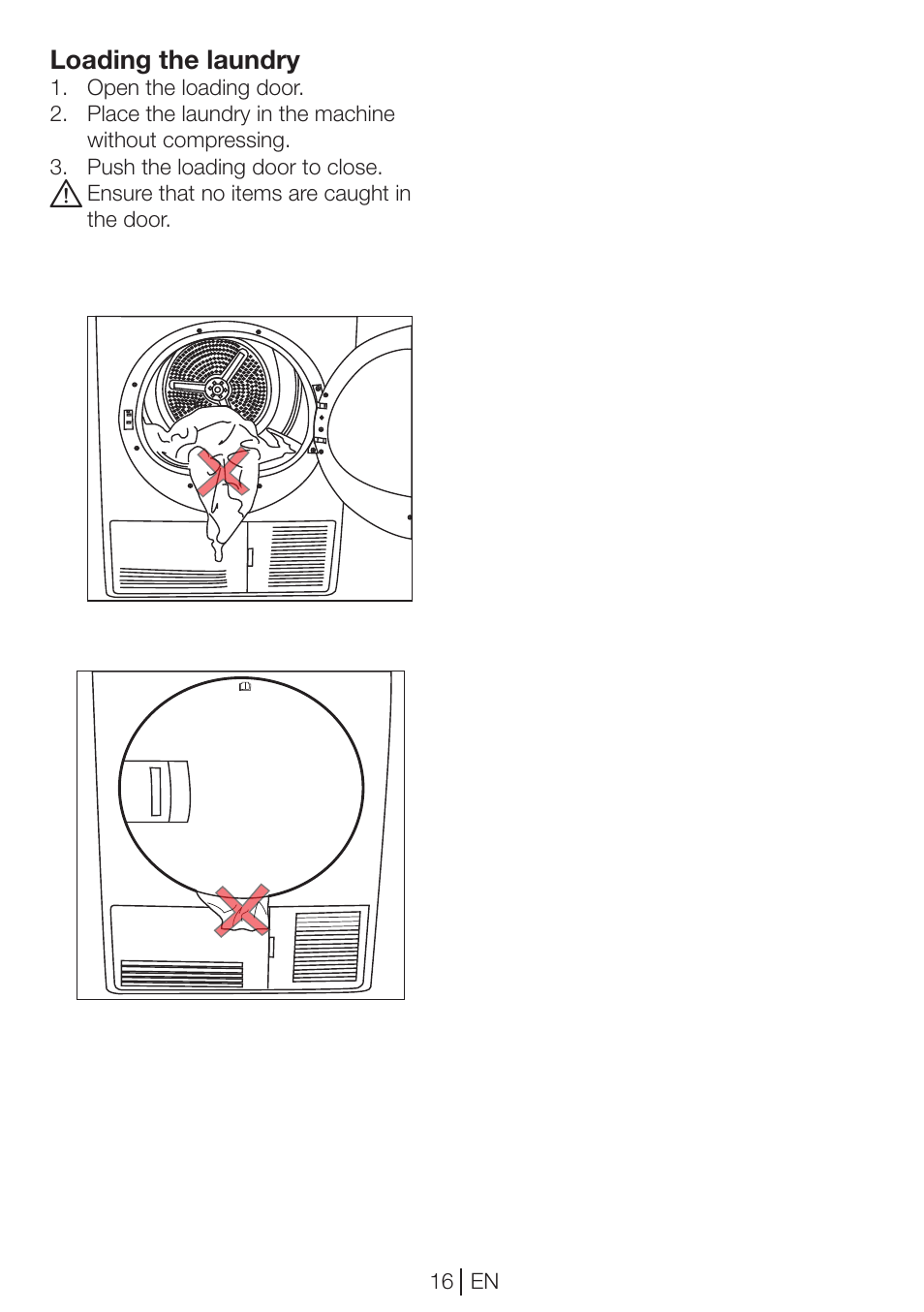 Beko DP 8045 CW User Manual | Page 16 / 36