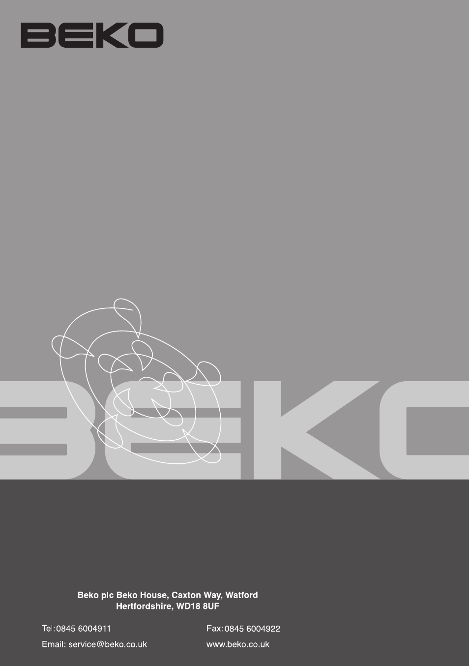 Beko WM 6133 W User Manual | Page 36 / 36