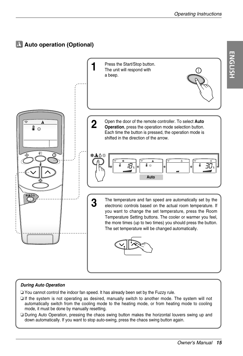 English | Beko LG-BKE 7800 D User Manual | Page 15 / 29