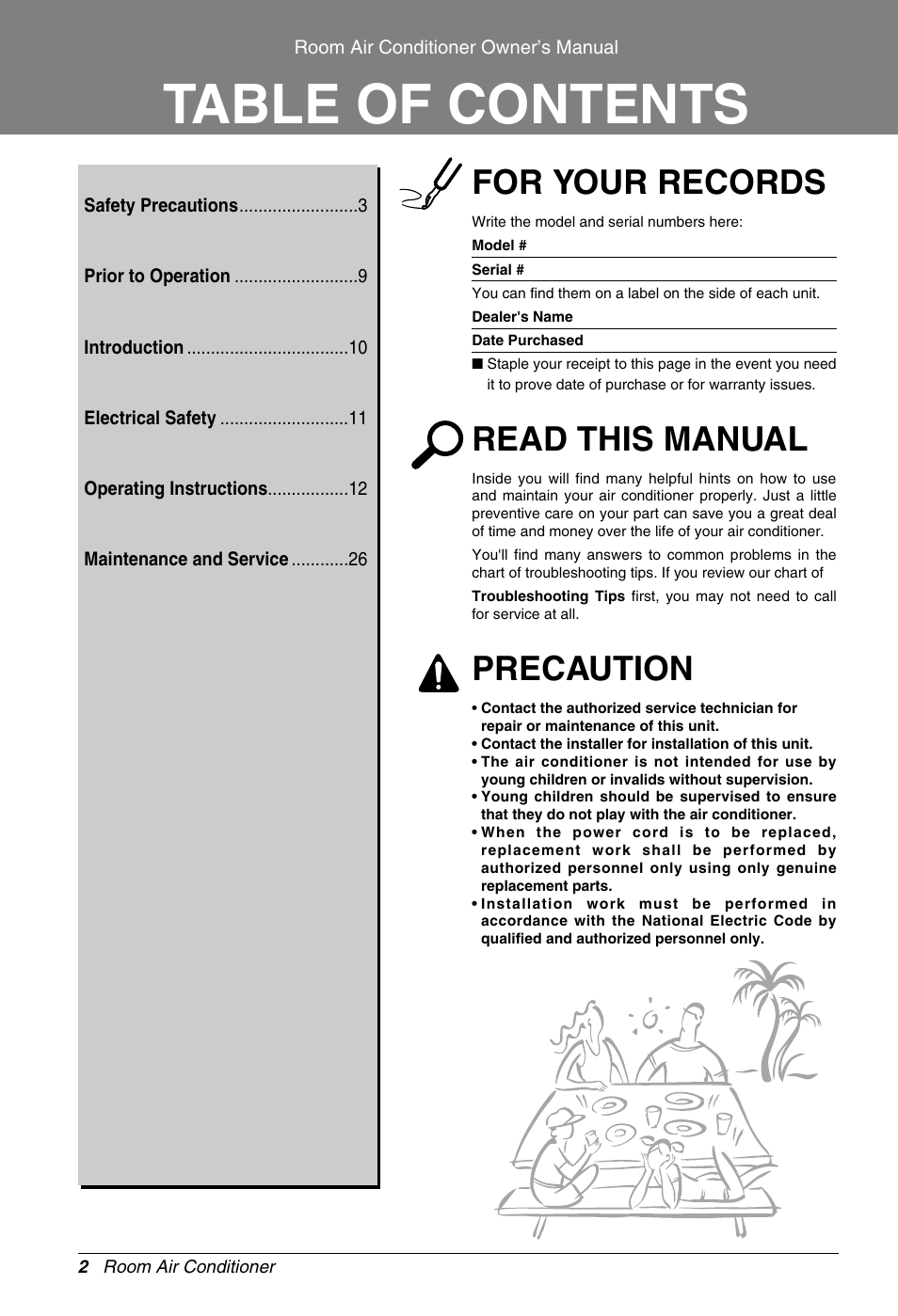 Beko LG-BKE 7800 D User Manual | Page 2 / 29