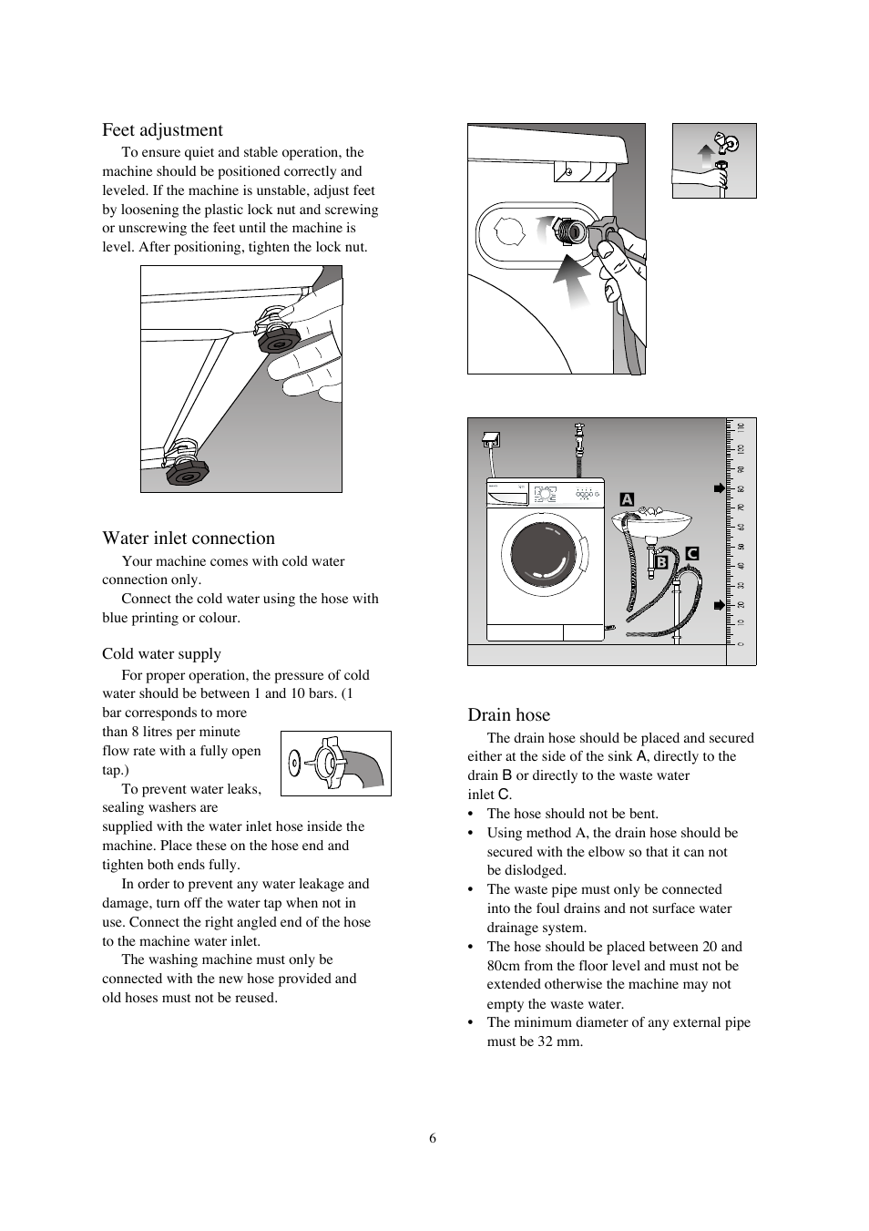 Beko WMA 510 S User Manual | Page 7 / 20
