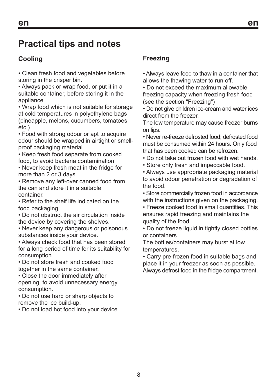 Beko D1 8450 SM User Manual | Page 12 / 14