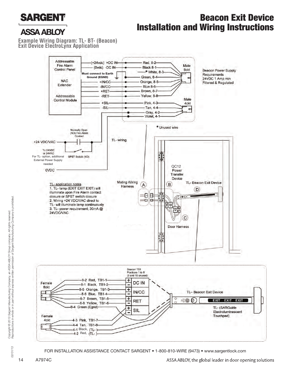 SARGENT BT- Beacon User Manual | Page 14 / 18