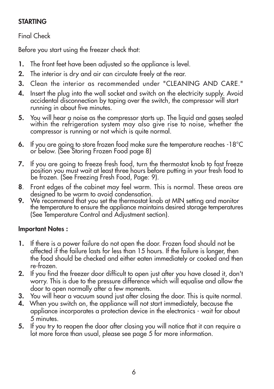 Beko TZDA 504 F User Manual | Page 7 / 16