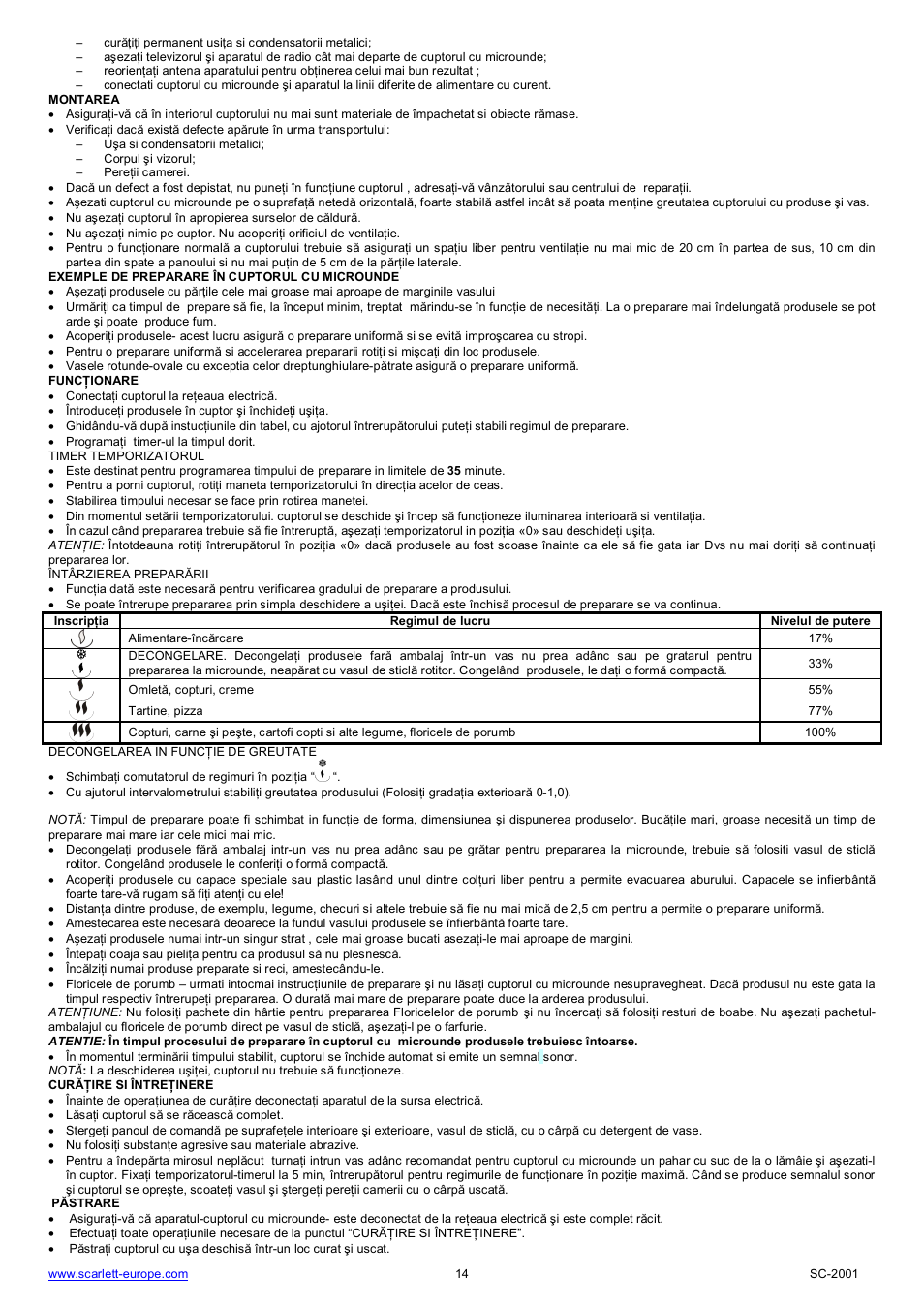 Scarlett SC-2001 User Manual | Page 14 / 32