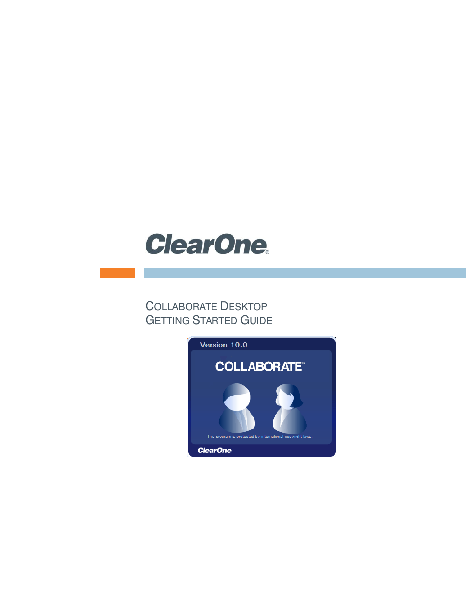 ClearOne Collaborate Desktop Quick-Start User Manual | 28 pages