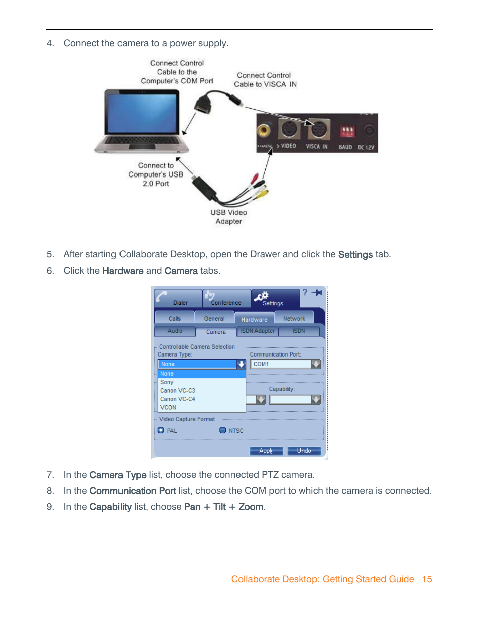 ClearOne Collaborate Desktop Quick-Start User Manual | Page 15 / 28