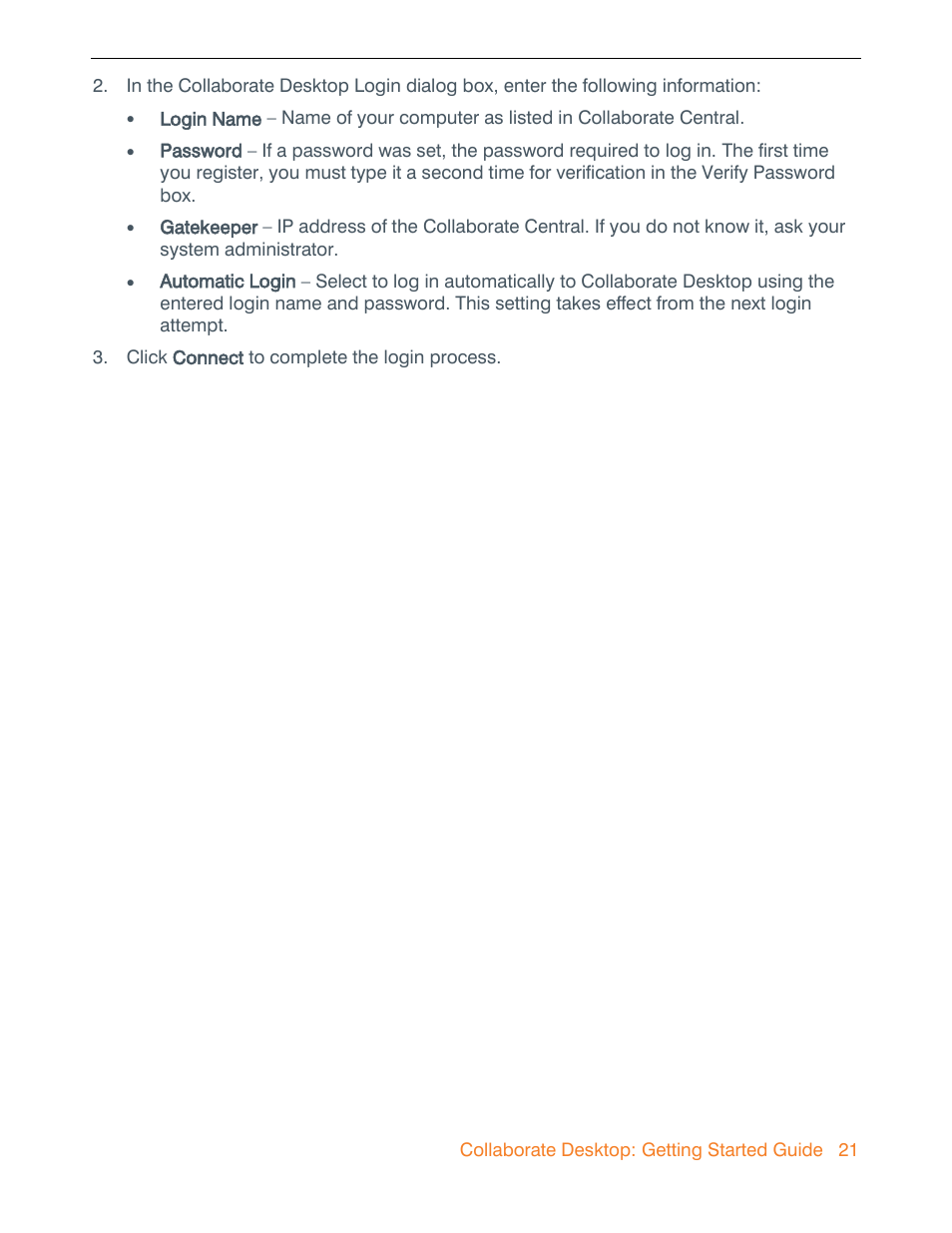 ClearOne Collaborate Desktop Quick-Start User Manual | Page 21 / 28