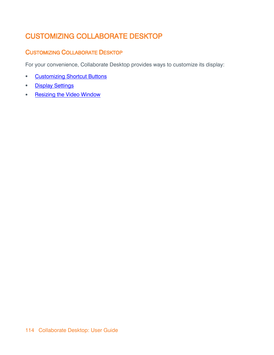 Customizing collaborate desktop | ClearOne Collaborate Desktop User Guide User Manual | Page 114 / 153