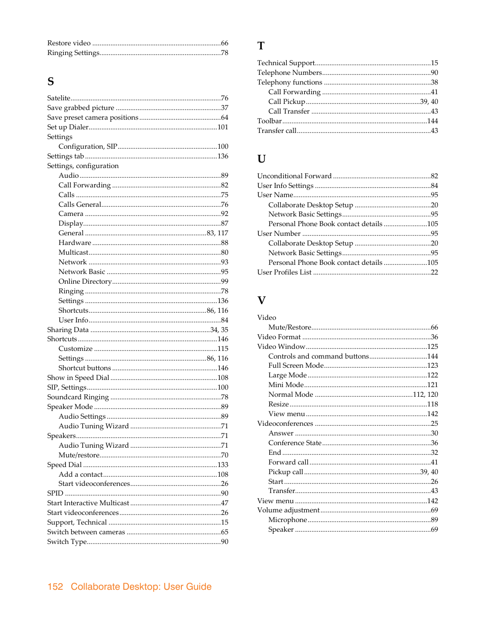 ClearOne Collaborate Desktop User Guide User Manual | Page 152 / 153