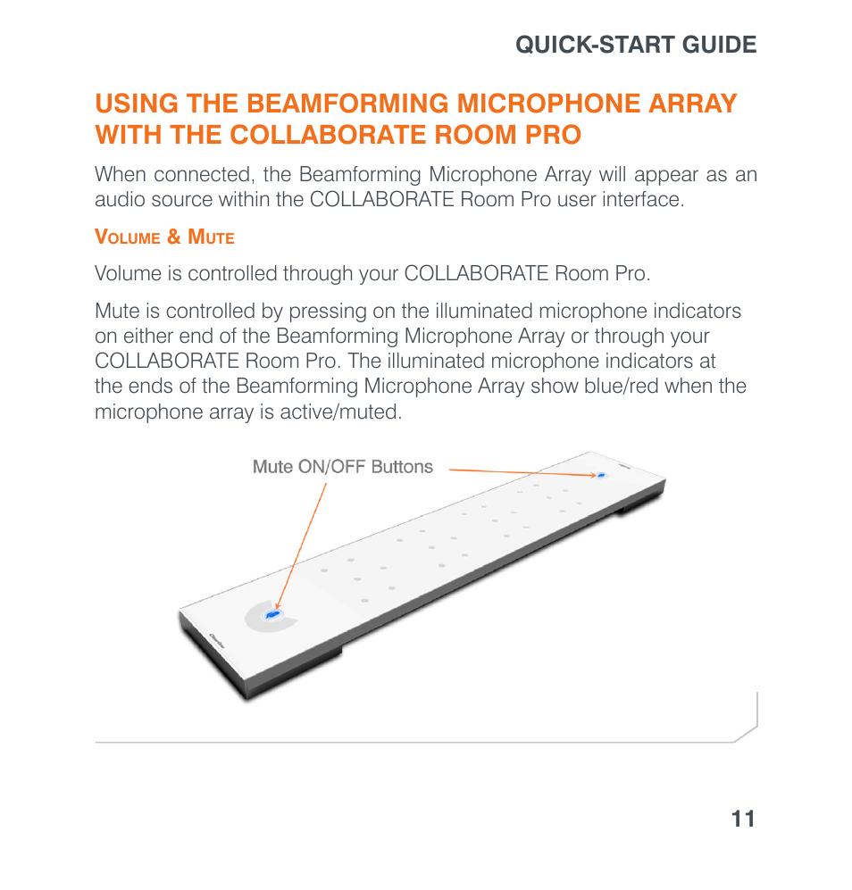 ClearOne Collaborate Room Pro with Beamforming Microphone Array User Manual | Page 13 / 16