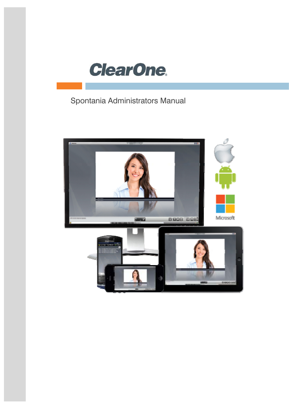 ClearOne Spontania Admin Manual User Manual | 38 pages