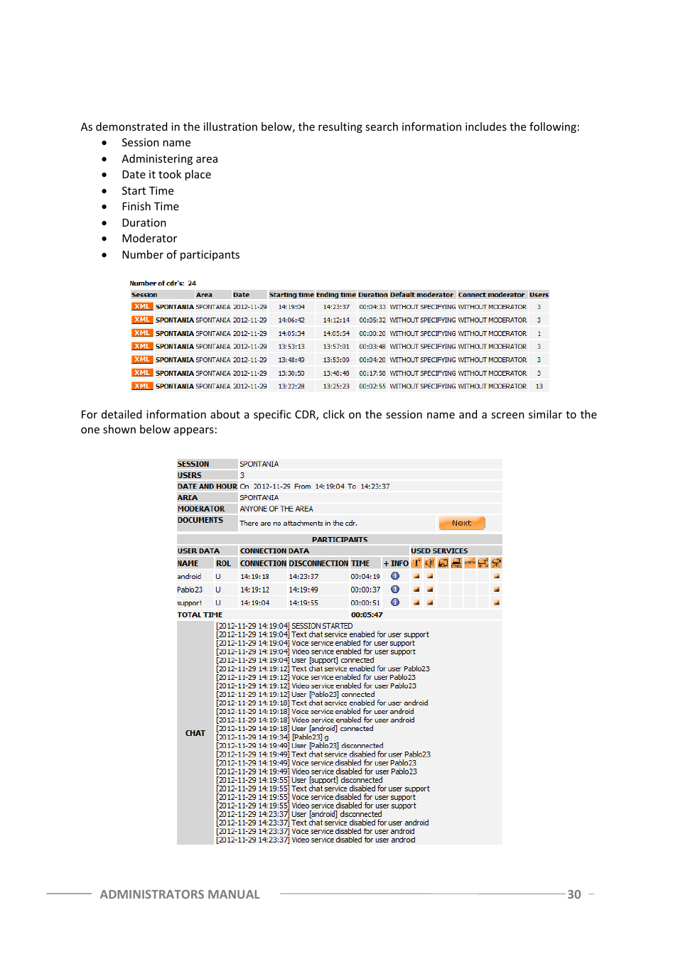 ClearOne Spontania Admin Manual User Manual | Page 30 / 38