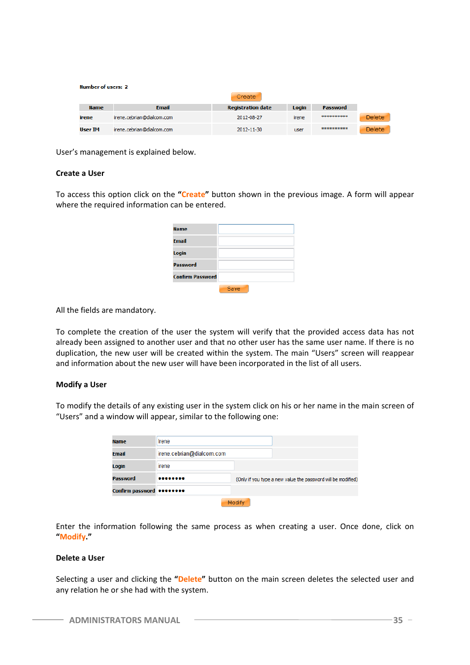 ClearOne Spontania Admin Manual User Manual | Page 35 / 38