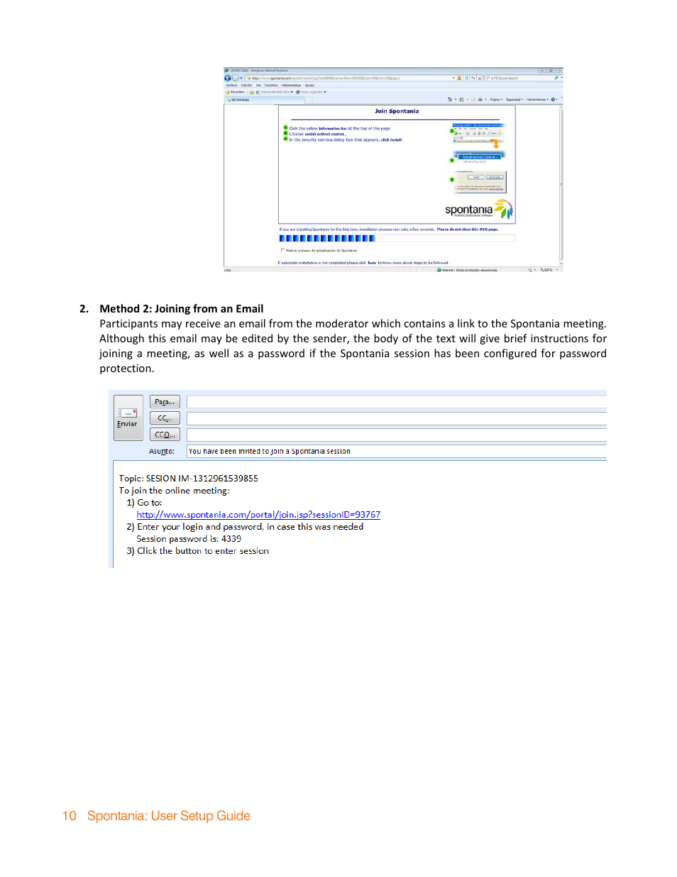 ClearOne Spontania User Setup Guide User Manual | Page 10 / 24