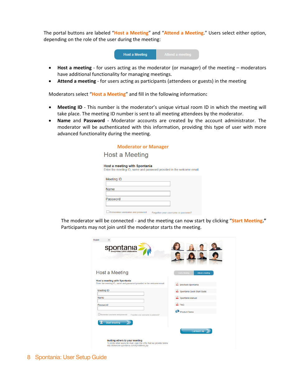 ClearOne Spontania User Setup Guide User Manual | Page 8 / 24