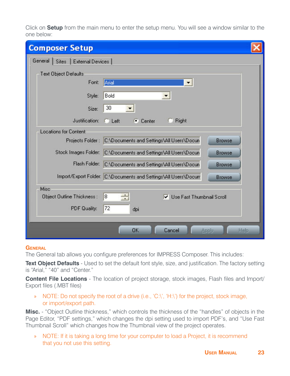 General | ClearOne Impress IM100 User Manual User Manual | Page 25 / 83