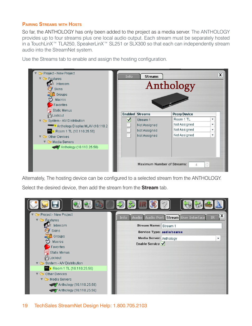 ClearOne StreamNet Anthology Media Server User Manual | Page 22 / 25