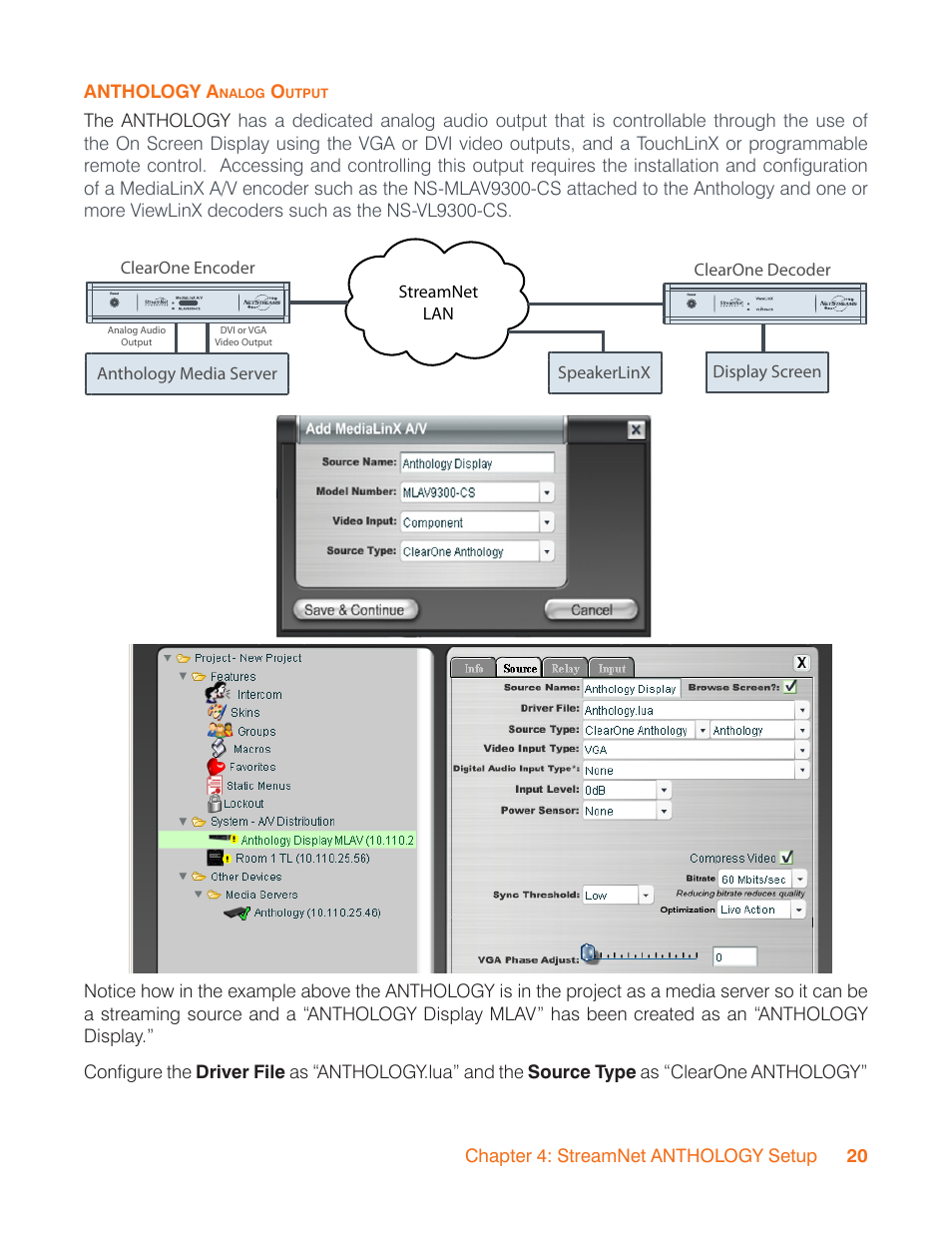 ClearOne StreamNet Anthology Media Server User Manual | Page 23 / 25