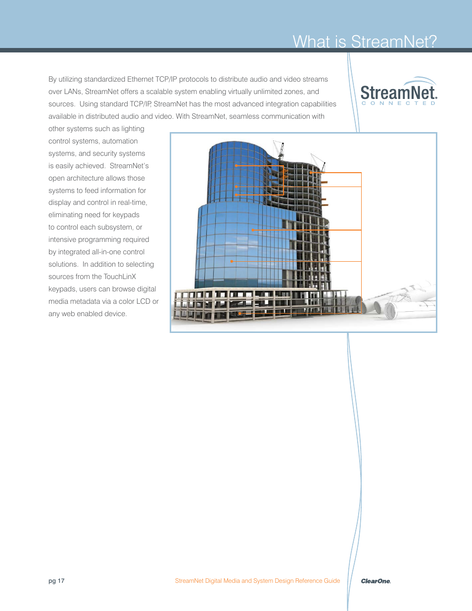 What is streamnet | ClearOne Digital Media User Manual | Page 17 / 84