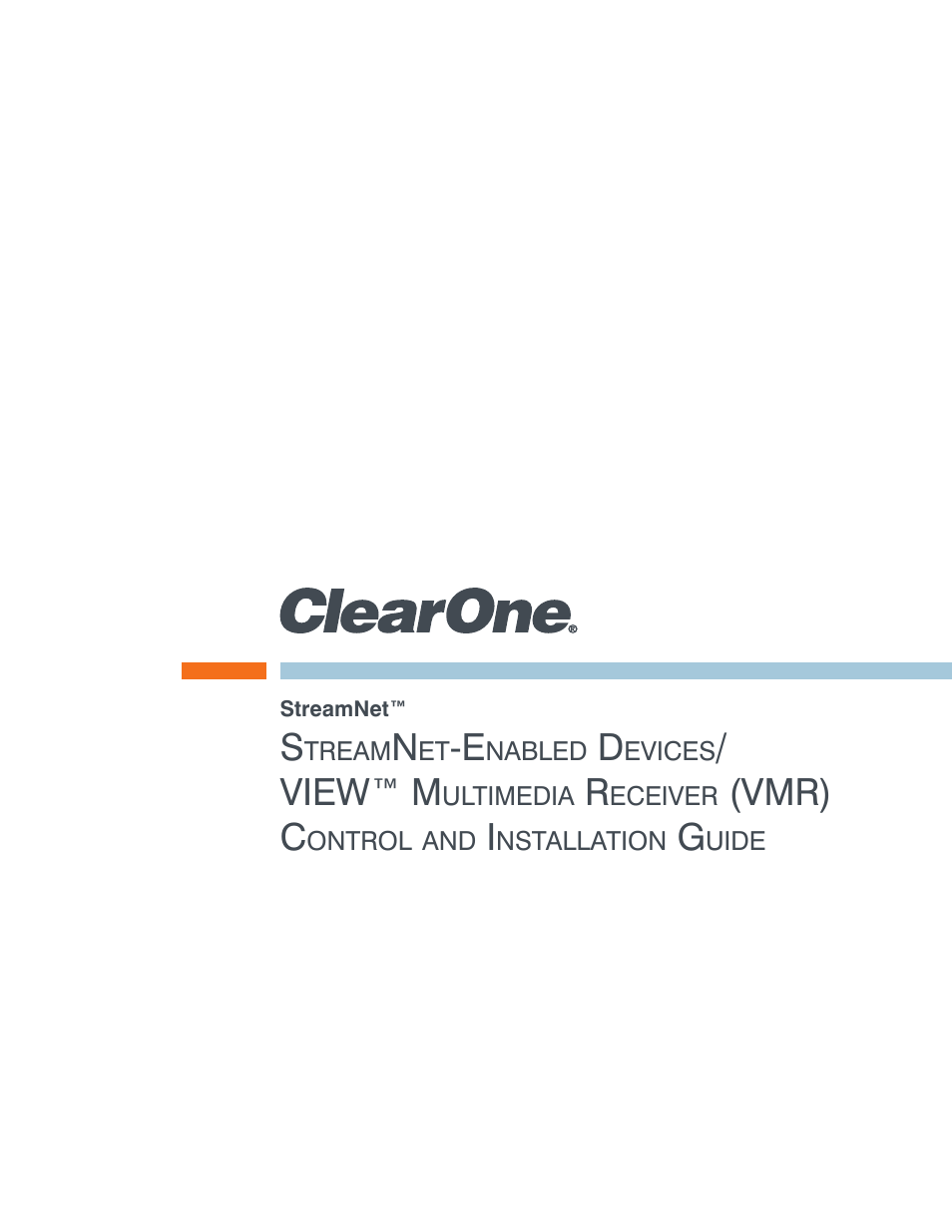 ClearOne VIEW Multimedia User Manual | 11 pages