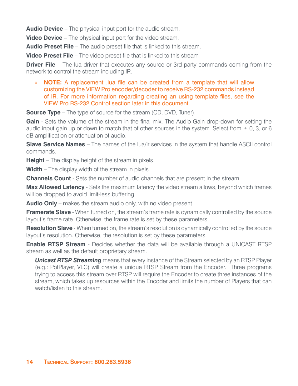 ClearOne VIEW Pro - E120 Manual User Manual | Page 18 / 37