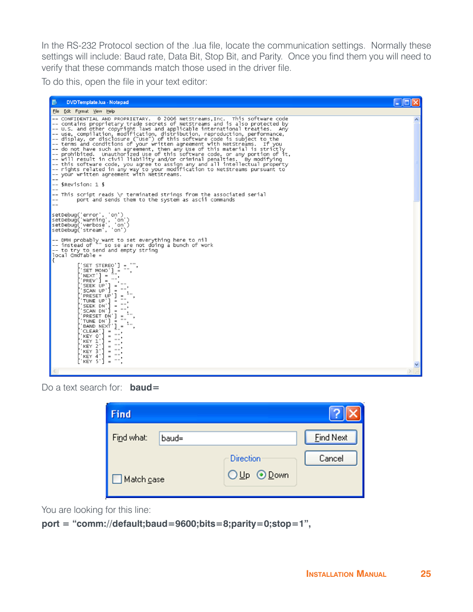 Modifying the one-way driver file | ClearOne VIEW Pro - E120 Manual User Manual | Page 29 / 37