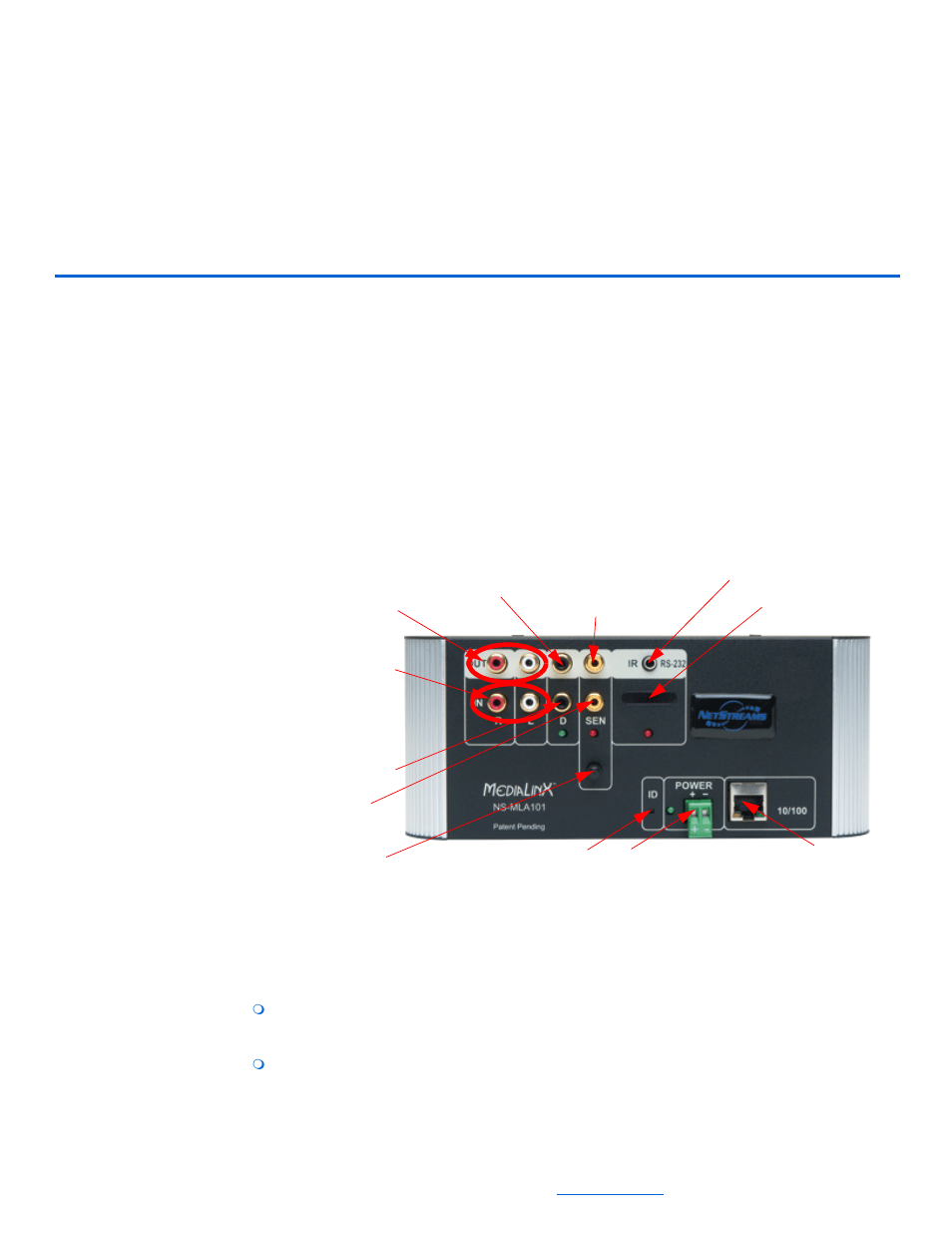 Medialinx mla 101, Specifications, Chapter 5 | Medialinx -1, Medialinx mla 101 -1, Specifications -1, Medialin x | ClearOne DigiLinX User Manual | Page 40 / 117