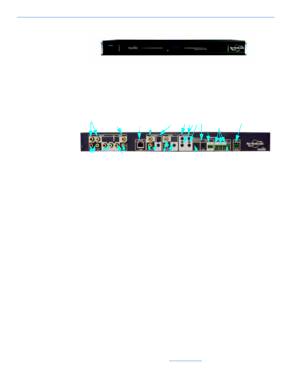 Connectors, Analog and s/pdif, Analog | Ethernet, A/v receiver, Connectors -2, Stereo audio output connections go to the receiver | ClearOne DigiLinX User Manual | Page 97 / 117