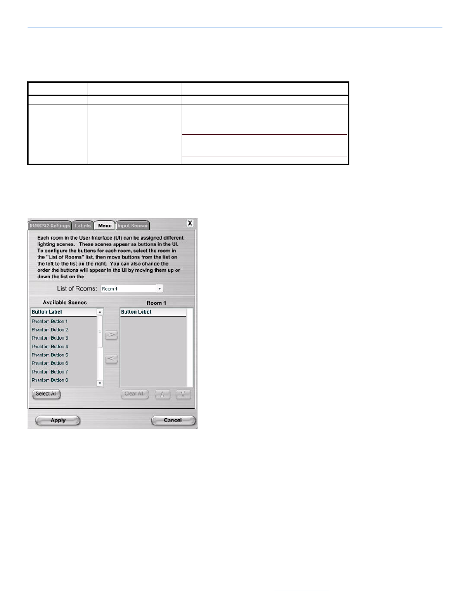 After adjusting information, select apply, Labels tab | ClearOne NetStreams DigiLinX Dealer User Manual | Page 105 / 352