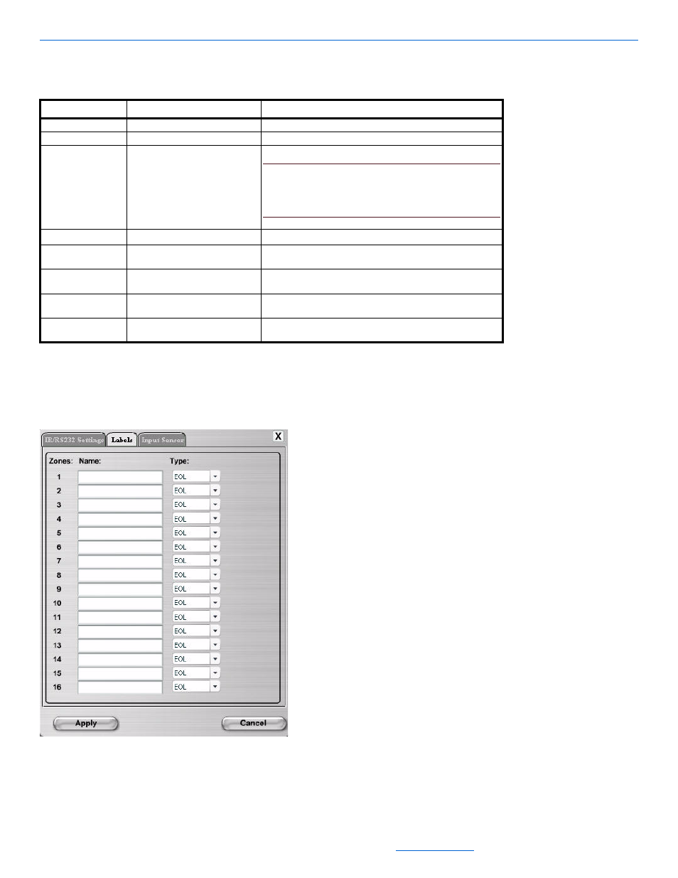 After adjusting information, select apply, Controlinx ir/rs232 settings tab | ClearOne NetStreams DigiLinX Dealer User Manual | Page 137 / 352