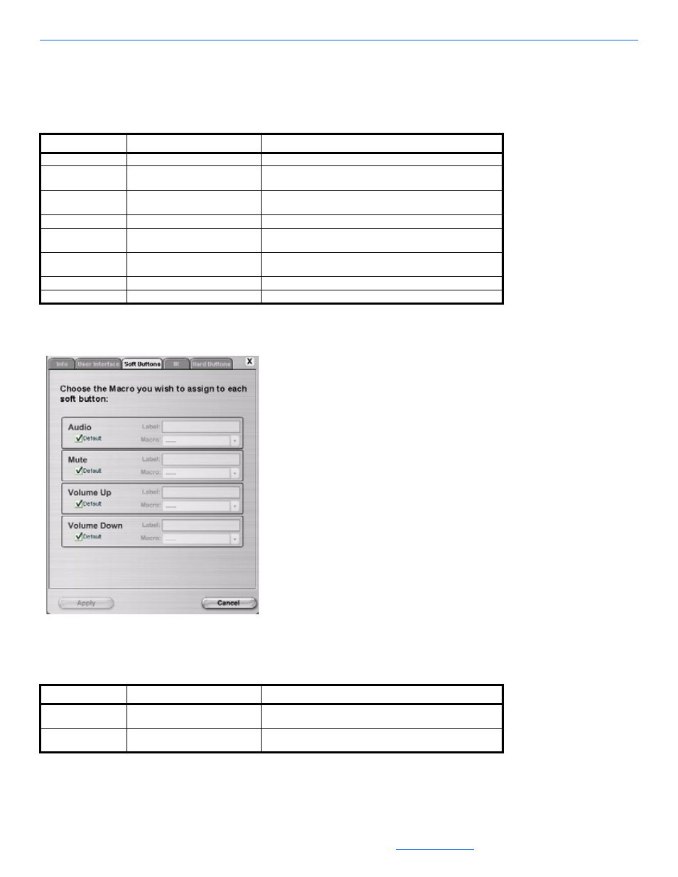 Select the soft buttons tab, Soft buttons tab, Touchlinx user interface tab | ClearOne NetStreams DigiLinX Dealer User Manual | Page 151 / 352