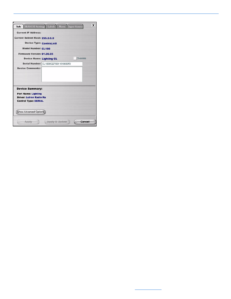 ClearOne NetStreams DigiLinX Dealer User Manual | Page 156 / 352