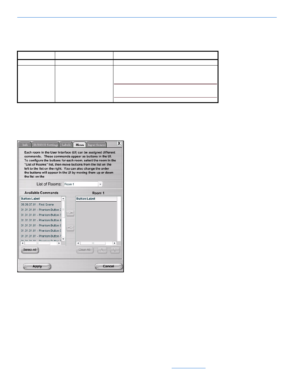 After adjusting information, select apply, Labels tab | ClearOne NetStreams DigiLinX Dealer User Manual | Page 159 / 352