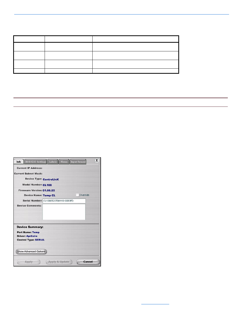 Controlinx and aprilaire, Controlinx and aprilaire -90 | ClearOne NetStreams DigiLinX Dealer User Manual | Page 160 / 352