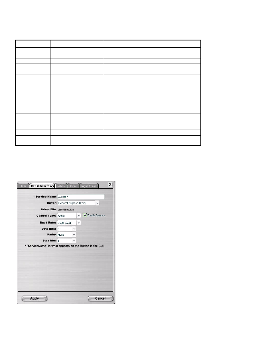 Controlinx info tab | ClearOne NetStreams DigiLinX Dealer User Manual | Page 166 / 352