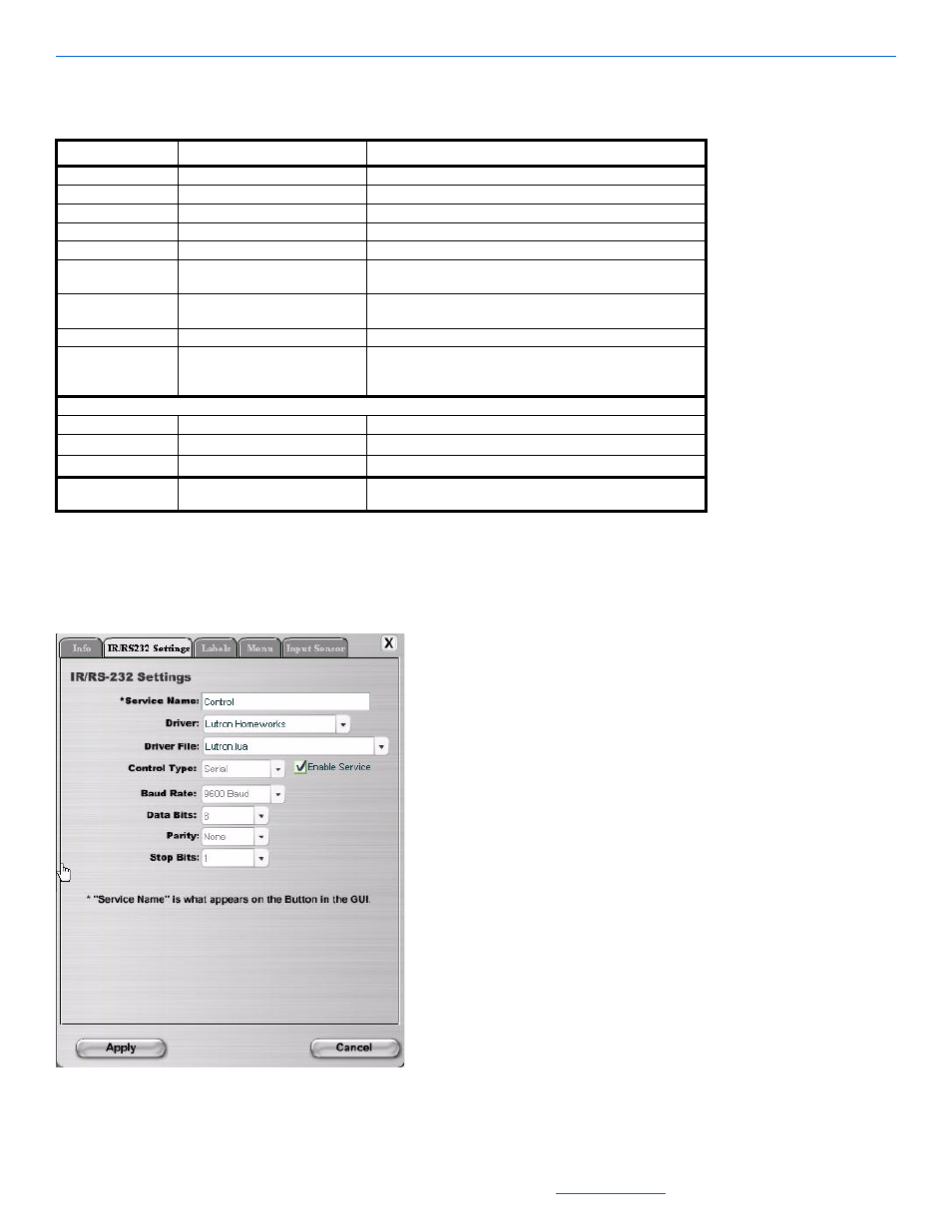 Controlinx info tab | ClearOne NetStreams DigiLinX Dealer User Manual | Page 171 / 352
