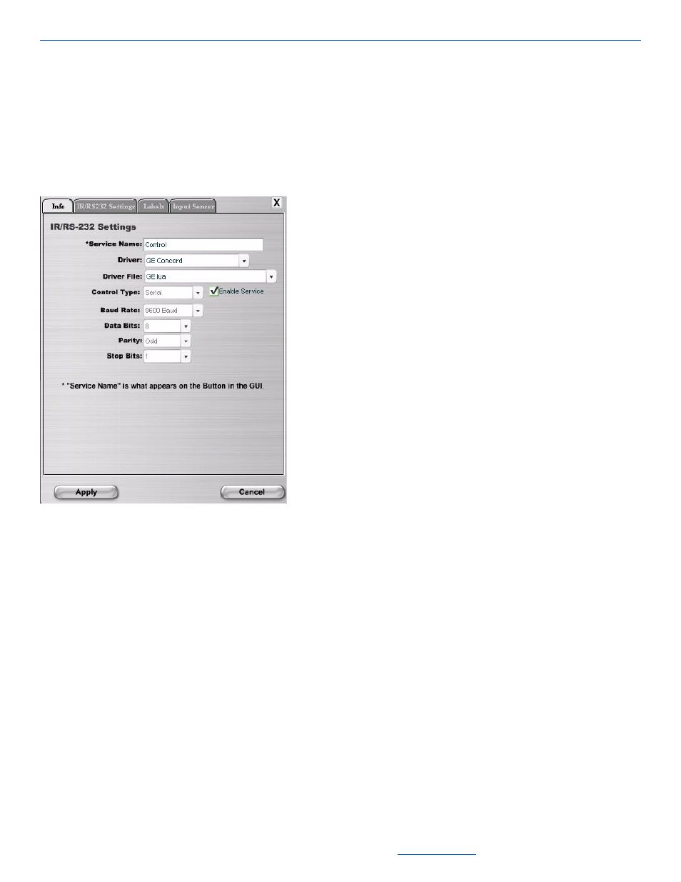 Controlinx and ge concord security system, Controlinx and ge concord security system -109 | ClearOne NetStreams DigiLinX Dealer User Manual | Page 179 / 352