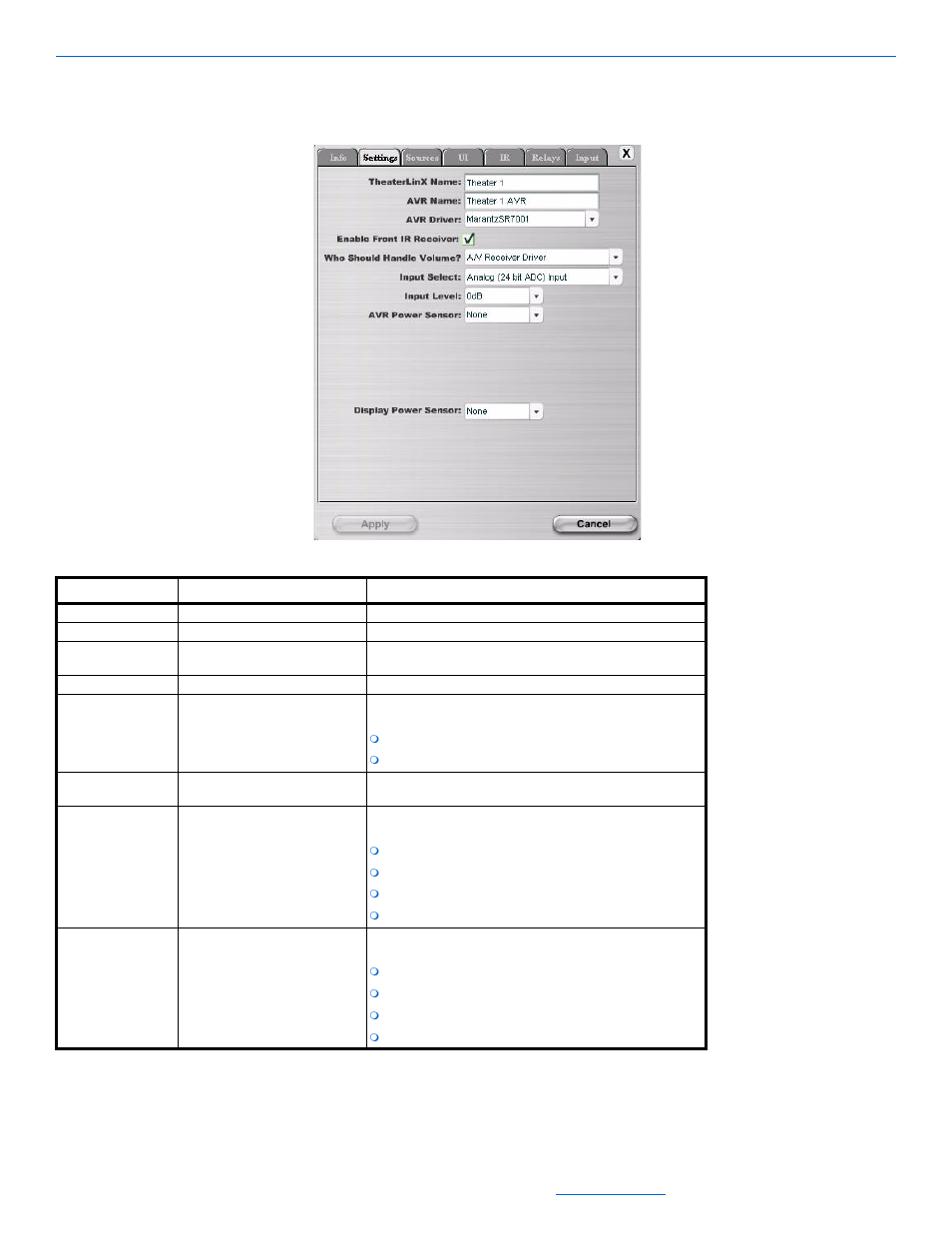 Theaterlinx settings tab | ClearOne NetStreams DigiLinX Dealer User Manual | Page 201 / 352