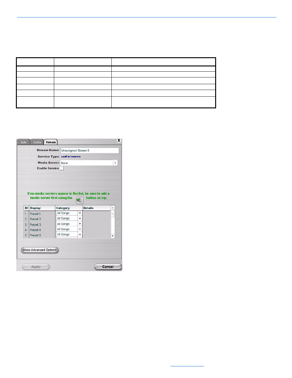 Audio tab for the ip speaker | ClearOne NetStreams DigiLinX Dealer User Manual | Page 210 / 352